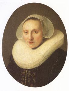 REMBRANDT Harmenszoon van Rijn Cornelia Pronck wife of Albert Cuyper (mk05) oil painting image